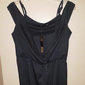 NWT Black Midi Dress